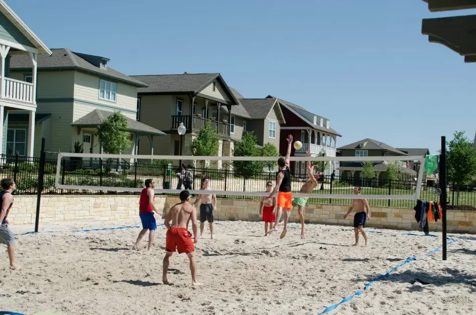 sand volleyball the cottages of college station